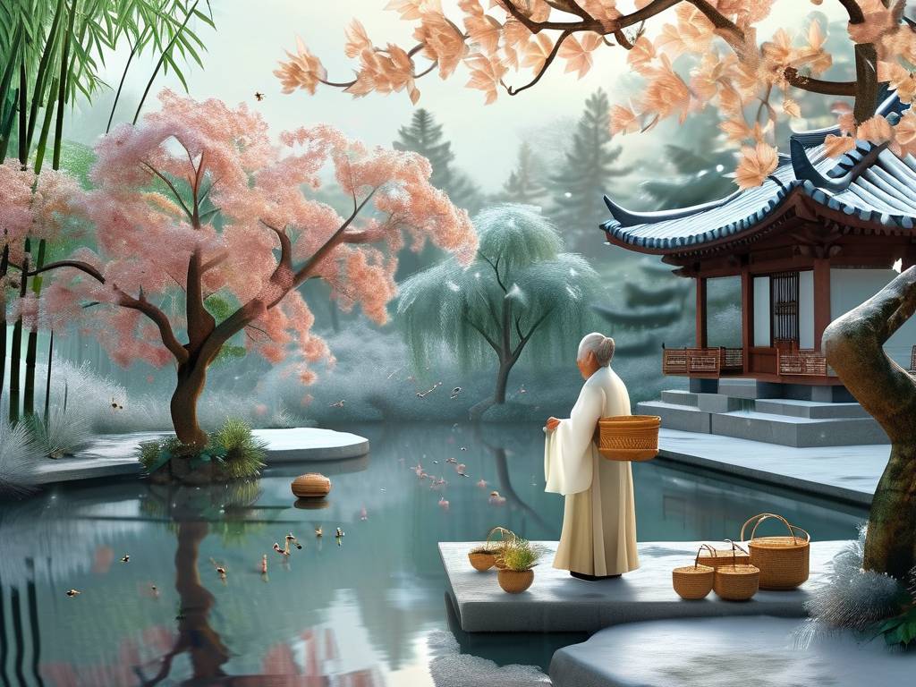 四季养生图